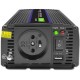 Qoltec Monolith power adapter/inverter Auto/Indoor 600 W Black Qoltec Monolith power adapter/inverter Auto/Indoor 600 W Black