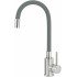 Kitchen faucet with bent spout