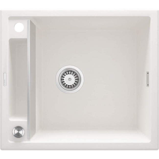 Magnetic 1-bowl granite sink
