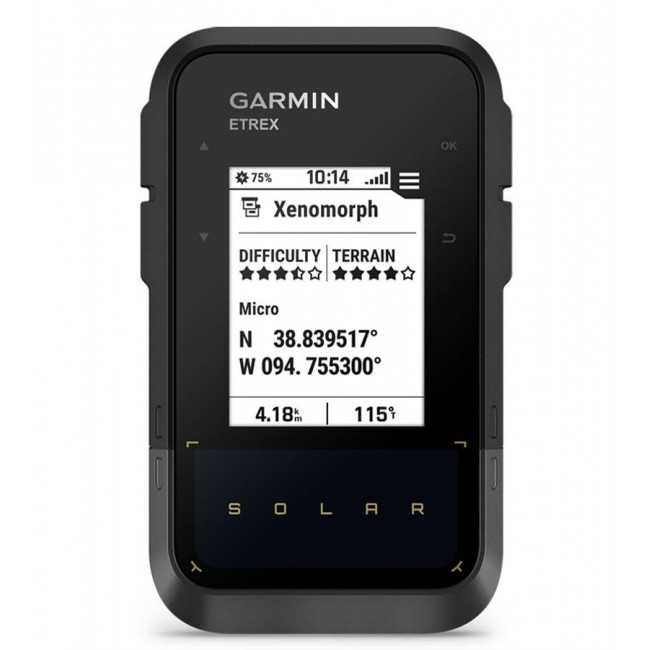 Garmin eTrex SE GPS Solar Tourist Navigation Black/Grey + Garmin HRM Dual Sensor