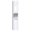Bathroom cabinet NEL I 31x30x174 cm, white, glossy