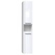 Bathroom cabinet NEL I 31x30x174 cm, white, glossy Bathroom cabinet NEL I 31x30x174 cm, white, glossy