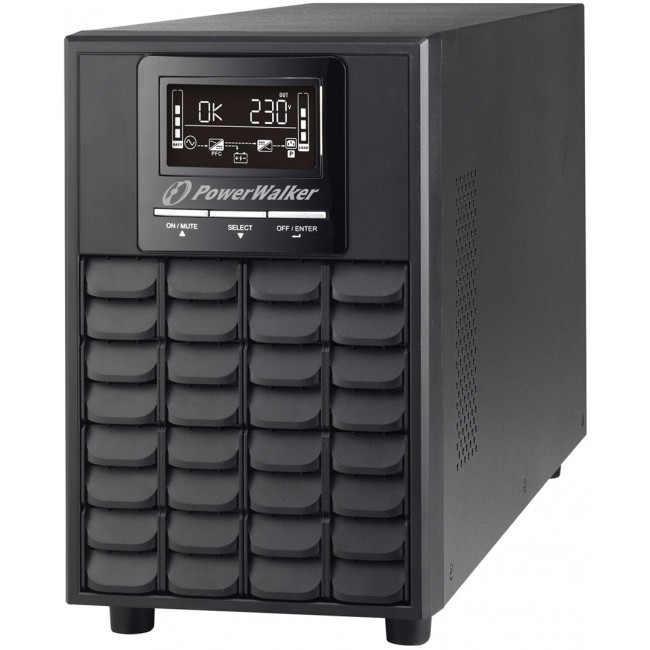 PowerWalker VFI 1000 CG PF1 uninterruptible power supply (UPS) Double-conversion (Online) 1 kVA 1000 W 4 AC outlet(s) PowerWalker VFI 1000 CG PF1 uninterruptible power supply (UPS) Double-conversion (Online) 1 kVA 1000 W 4 AC outlet(s)