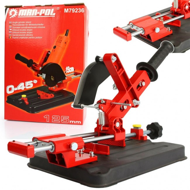 STATYW DO SZLIFIERKI KĄTOWEJ 125mm POSUW MAR-POL