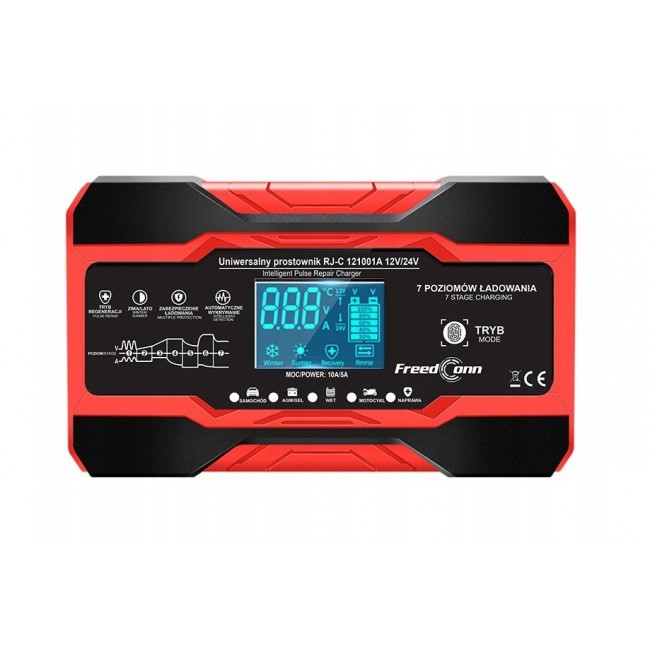 FreedConn RJ-C 121001A 12V, 10A /24V 5A battery charger