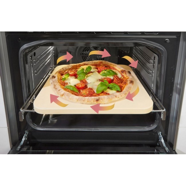 Gorenje GECS6B70CLI Freestanding cooker Ceramic hob Beige