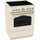Gorenje GECS6B70CLI Freestanding cooker Ceramic hob Beige