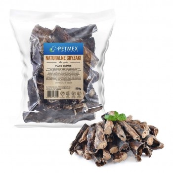PETMEX Sheep lungs Mono dog treat 500g