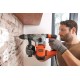 Black & Decker BEHS03K 900 RPM SDS Plus Black, Orange