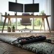 Maclean power strip, 5 socket extension cable + 3xUSB, 110-240V AC 50/60Hz, 2.1A max 2500W, 1.5m, black, MCE395 B