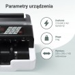 Extralink LOCKSTAR PROFESJONALNA LICZARKA NOMINALOWA DO BANKNOT W UV, IR, MG X-300 Banknote counting machine White Extralink LOCKSTAR PROFESJONALNA LICZARKA NOMINALOWA DO BANKNOT W UV, IR, MG X-300 Banknote counting machine White