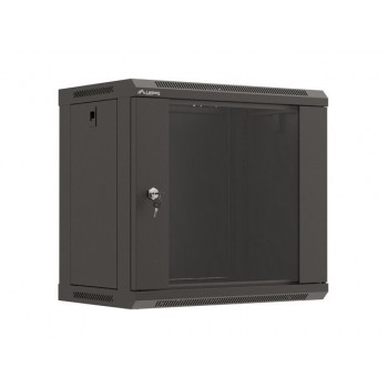 Lanberg WF03-5309-10B rack cabinet 9U Wall mounted rack Black