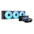 DeepCool LT360 VISION ARGB Processor Liquid cooling kit 12 cm Black 1 pc(s)