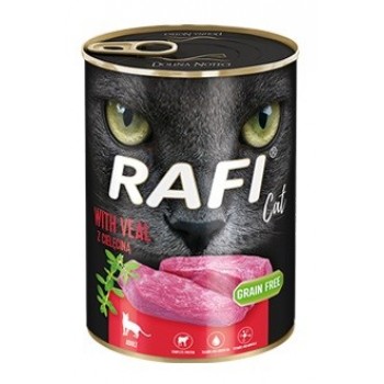 DOLINA NOTECI Rafi Cat Adult with veal - wet cat food - 400g