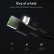 Green Cell KABGC12 lightning cable 2 m Black