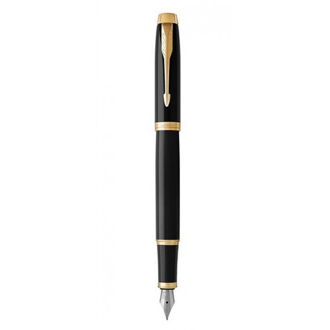 Parker IM fountain pen Cartridge filling system Black, Gold 1 pc(s)