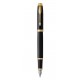 Parker IM fountain pen Cartridge filling system Black, Gold 1 pc(s)