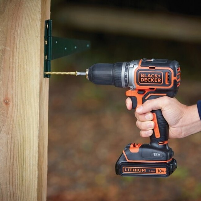 Black & Decker BL186KB-QW drill 1650 RPM Black & Decker BL186KB-QW drill 1650 RPM