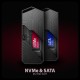 Axagon EEM2-GAM, USB-C 10Gbps - NVMe & SATA SSD GAME M.2 box, bezšroubkov SSD enclosure Black Axagon EEM2-GAM, USB-C 10Gbps - NVMe & SATA SSD GAME M.2 box, bezšroubkov SSD enclosure Black