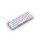 Glorious PC Gaming Race GMMK keyboard USB QWERTY US International Silver, White Glorious PC Gaming Race GMMK keyboard USB QWERTY US International Silver, White