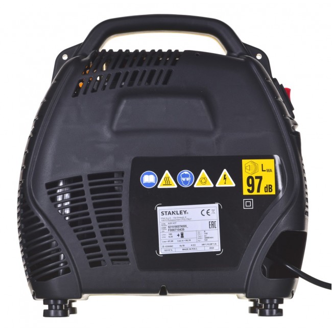 Oil-free compressor AIR KIT OL 1,1KW 8 BAR STANLEY Oil-free compressor AIR KIT OL 1,1KW 8 BAR STANLEY