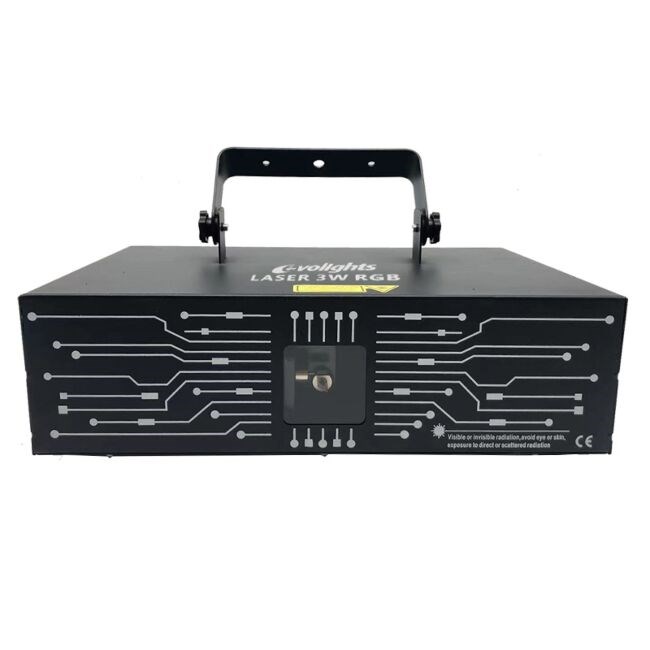EVOLIGHTS LASER 3W RGB professional stage axles