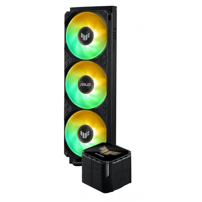 ASUS TUF Gaming LC III 360 ARGB LCD Processor All-in-one liquid cooler 12 cm Black 1 pc(s) ASUS TUF Gaming LC III 360 ARGB LCD Processor All-in-one liquid cooler 12 cm Black 1 pc(s)