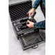 Graphite Energy+ set in aluminum case: drill/driver with removable chuck, 2 2.0Ah batteries, charger and 109 accessories