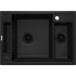 Magnetic granite sink 1.5-bowl