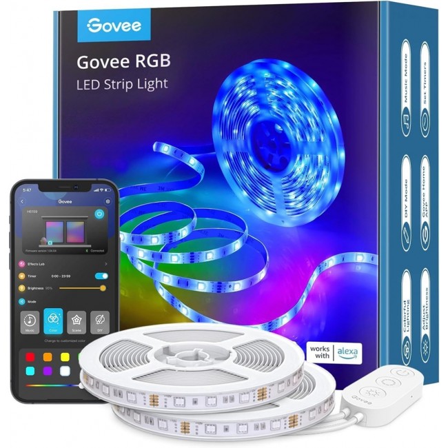 GOVEE H6110 RGB LED Strip Lights - 2x5M GOVEE H6110 RGB LED Strip Lights - 2x5M