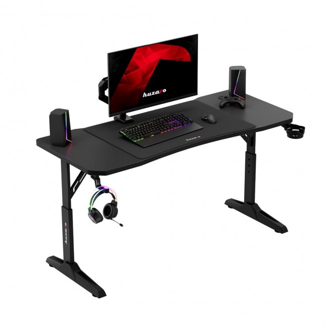 Huzaro Hero 3.6 Black gaming desk Huzaro Hero 3.6 Black gaming desk