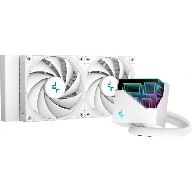 DeepCool LT520 WH Processor All-in-one liquid cooler 12 cm White 1 pc(s) DeepCool LT520 WH Processor All-in-one liquid cooler 12 cm White 1 pc(s)