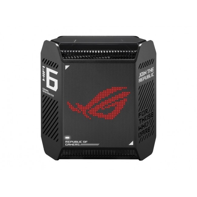 ASUS ROG Rapture GT6 (B-2-PK) Tri-band (2.4 GHz / 5 GHz / 5 GHz) Wi-Fi 6 (802.11ax) Black 4 Internal ASUS ROG Rapture GT6 (B-2-PK) Tri-band (2.4 GHz / 5 GHz / 5 GHz) Wi-Fi 6 (802.11ax) Black 4 Internal