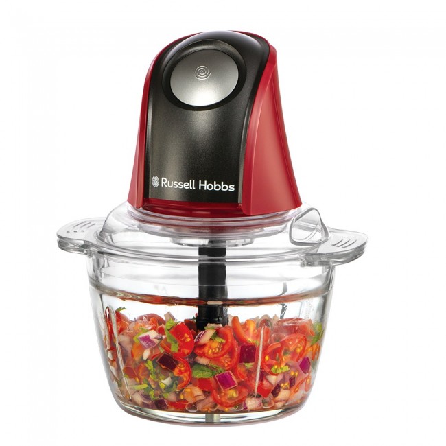 Russell Hobbs 27130-56 electric food chopper 0.5 L 200 W Black, Red, Transparent Russell Hobbs 27130-56 electric food chopper 0.5 L 200 W Black, Red, Transparent