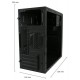 LC-Power 2014MB Midi Tower Black