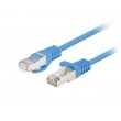 PATCHCORD KAT.6 UTP 0.5M NIEBIESKI FLUKE PASSED LANBERG 10-PACK PATCHCORD KAT.6 UTP 0.5M NIEBIESKI FLUKE PASSED LANBERG 10-PACK