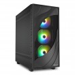 Sharkoon REBEL C80M RGB Midi Tower Black Sharkoon REBEL C80M RGB Midi Tower Black