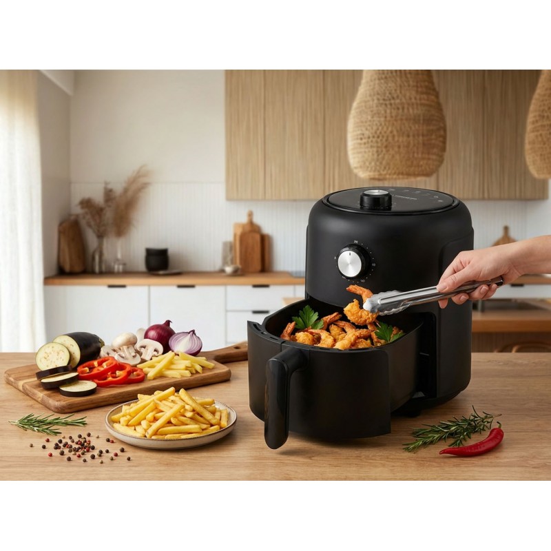 Esperanza EKA001 Fat-free fryer 2,6L 1000W Black