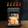 Extralink HOME AIR 5.2L EU SJ-520 fryer Single 1600 W Hot air fryer Black