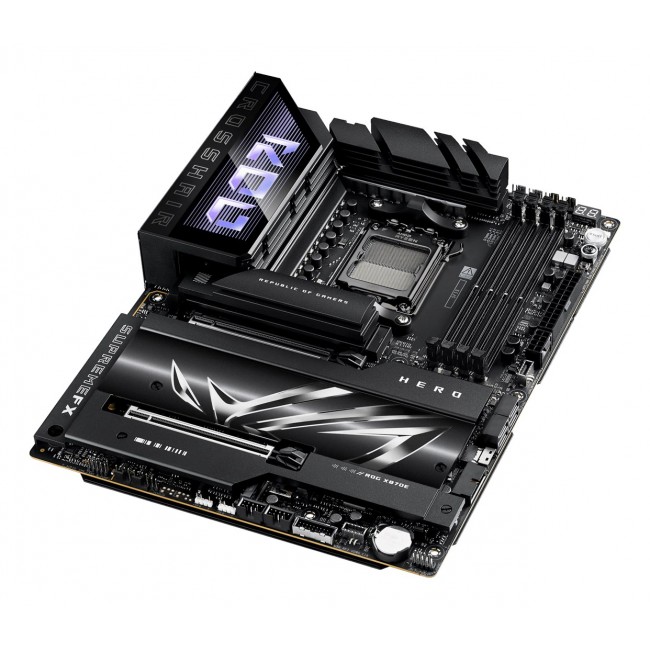 ASUS ROG CROSSHAIR X870E HERO AMD X870E Socket AM5 ATX ASUS ROG CROSSHAIR X870E HERO AMD X870E Socket AM5 ATX