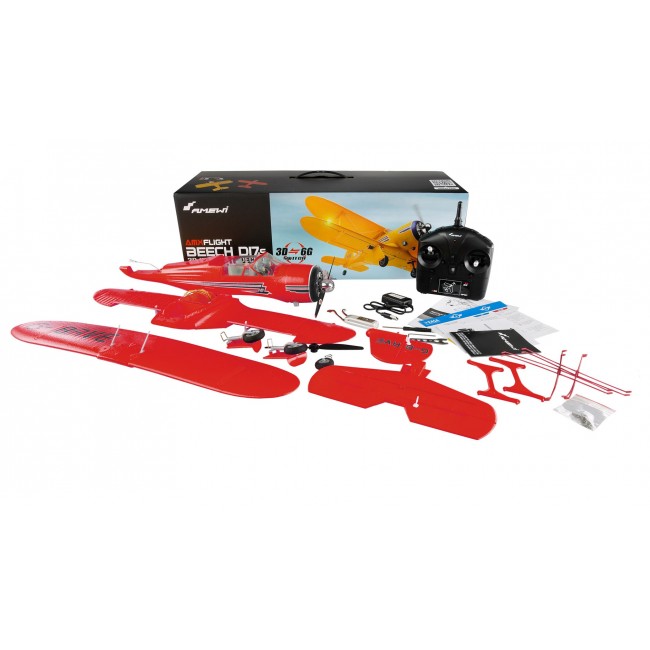 Amewi D17s Radio-Controlled (RC) model Biplane Electric engine