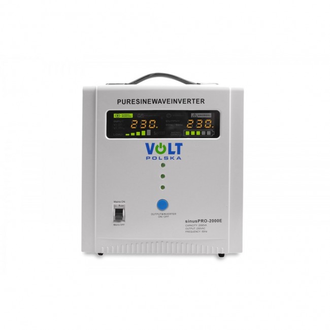 VOLT POLSKA UNINTERRUPTIBLE POWER SUPPLY SINUS PRO 2000 E 12/230V VOLT POLSKA UNINTERRUPTIBLE POWER SUPPLY SINUS PRO 2000 E 12/230V