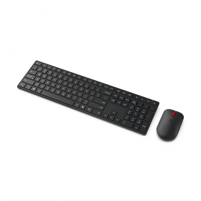 Lenovo 4X31S04848 keyboard Mouse included Office RF Wireless + Bluetooth US English Black