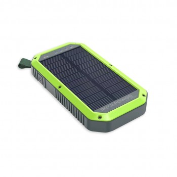 RealPower Powerbank PB-10000 Solar schwarz 10.000mAh