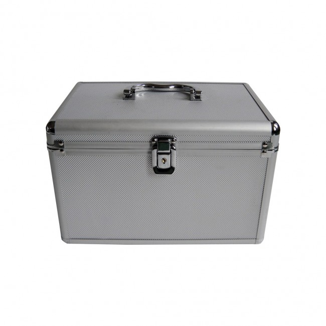 MediaRange BOX75 optical disc case Box case 200 discs Silver