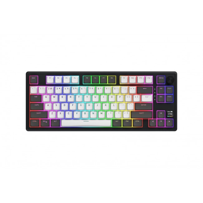 HATOR Skyfall Pro Wireless 80 keyboard Gaming USB + RF Wireless + Bluetooth QWERTY US English Black, Grey HATOR Skyfall Pro Wireless 80 keyboard Gaming USB + RF Wireless + Bluetooth QWERTY US English Black, Grey