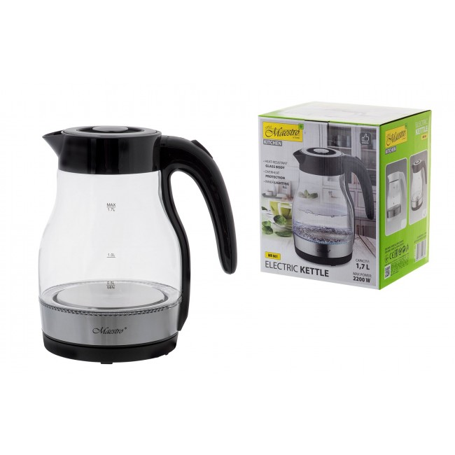 ELECTRIC KETTLE MAESTRO MR-061 BLACK