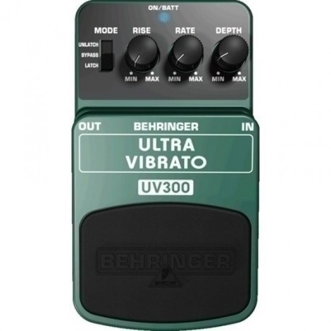 Behringer UV300 effects pedal Expression pedal Green, Black