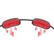 EMS neck and nape muscle massager EMS NECK MASSAGER MT6534