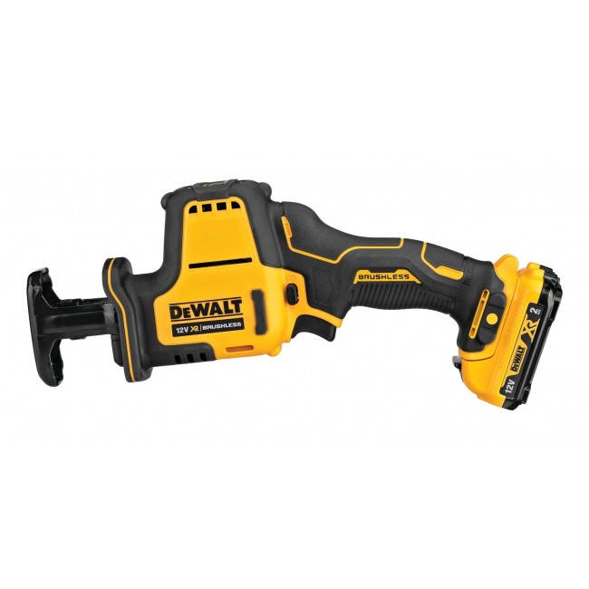DeWALT DCS312D2-QW reciprocating saw 2800 spm Black, Yellow DeWALT DCS312D2-QW reciprocating saw 2800 spm Black, Yellow